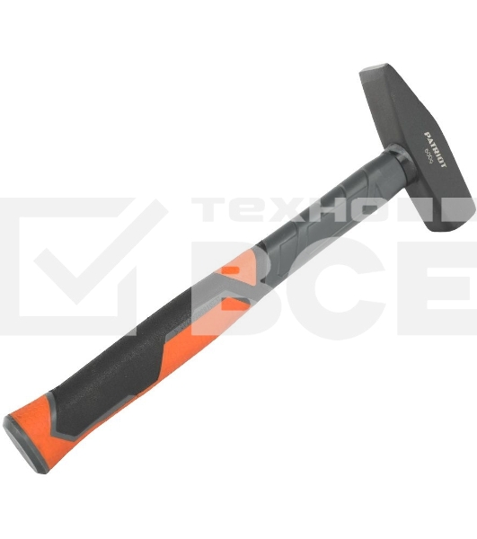 Молоток слесарный PATRIOT MHF-600 с фиберглассовой рукояткой, 600г