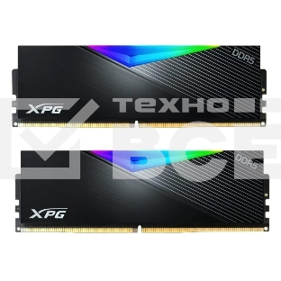 Оперативная память XPG Lancer, DDR5, 32GB (2x16GB), 7200MHz, CL34, с радиаторами, RGB, черный