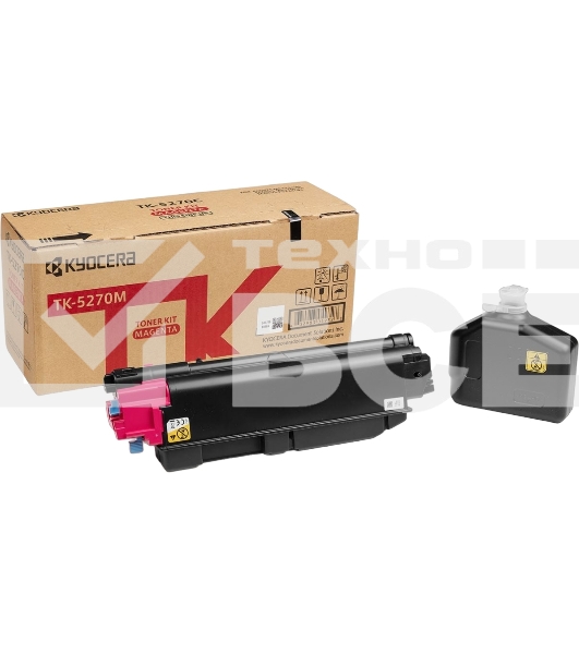 Картридж лазерный Kyocera TK-5270M (1T02TVBNL0) пурпурный для M6230cidn/M6630cidn/P6230cdn 6000 стр