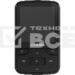 Плеер Hi-Fi Flash Digma Z5 BT 16Gb черный/1.54'/FM/microSD/microSDHC/clip, фото2
