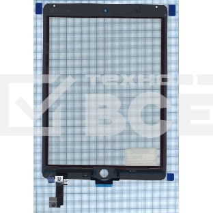 Сенсорное стекло (тачскрин) для iPad Air 2 (A1566, A1567) белое OEM