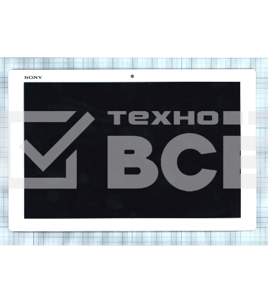 Модуль (матрица + тачскрин) для Sony Xperia Tablet Z4 белый
