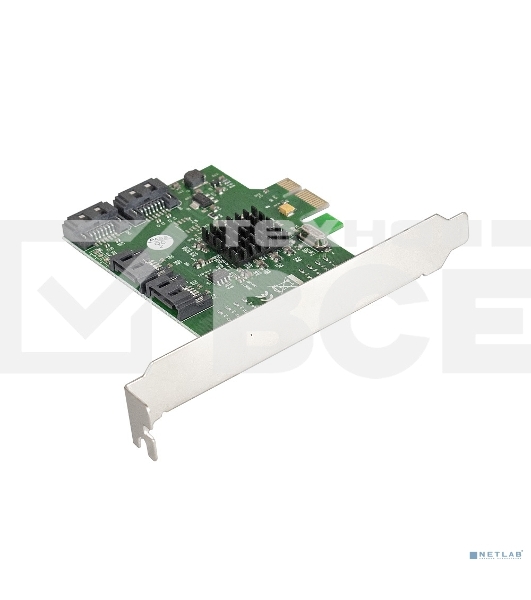Контроллер ExeGate EXE-503 PCI-E 2.0, SATA3 6Gb/s, 4 int (OEM)