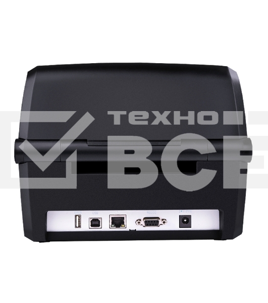 Принтер этикеток термотрансферный iDPRT iT4P 300 dpi, 152 мм/сек, Ethernet, RS232 (COM, Serial), USB, USB Host, чёрный