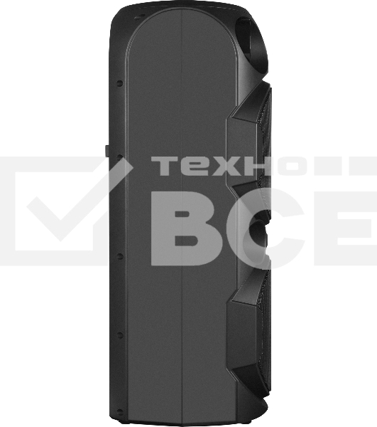 Колонка АС Sven PS-750, черный (80 Вт, TWS, Bluetooth, FM, USB, microSD, LED-дисплей, 2х4400мА*ч)