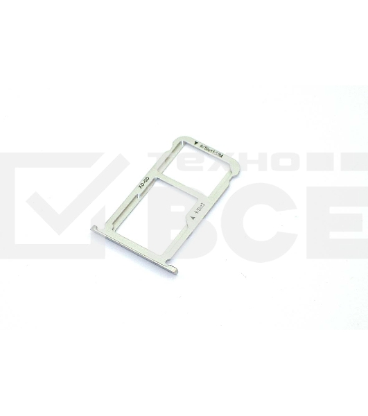 Лоток для SIM-карты Huawei GR5 2017 серебристый