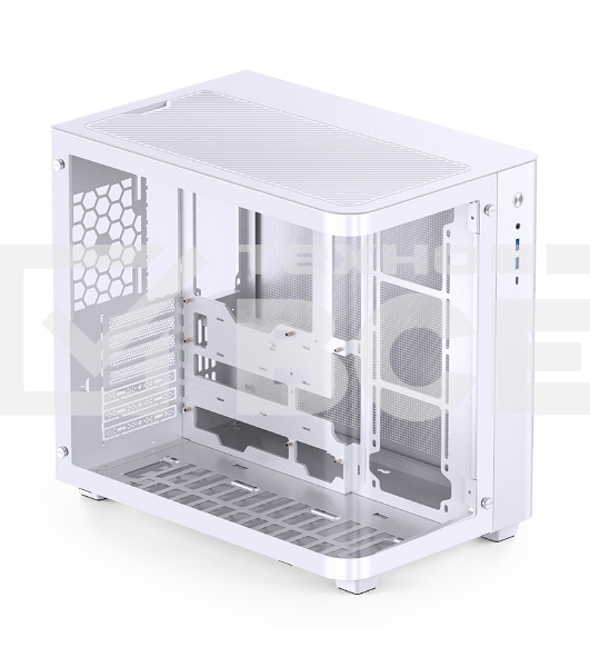 Корпус без блока питания Корпус JONSBO TK-3 White ATX без БП, mini-ITX, micro-ATX, белый
