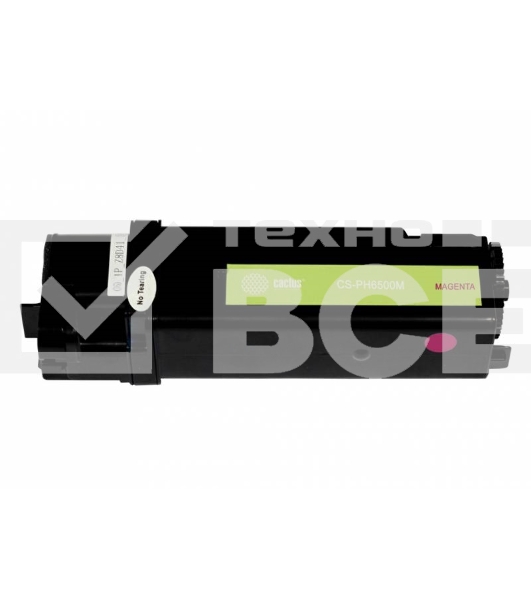 Картридж лазерный Cactus CS-PH6500M (106R01602) пурпурный (2500 стр.) для Xerox 6500/6505