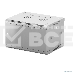Шкаф телекоммуникационный настенный NEOMAX 6U (600х350), металлическая дверь, замок-ключ (3 шт), разборный, цвет серый (1 коробка) NCB-WM6U-6035MK3-100-GY, фото4