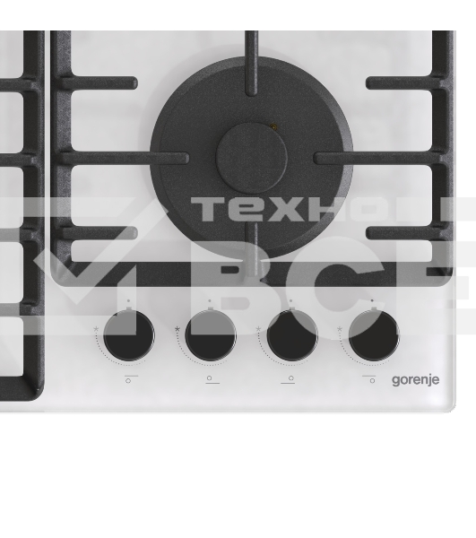 Газовая варочная поверхность Gorenje GTW642SYW белый