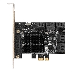 Контроллер ExeGate EXE-510v2 (PCI-E x1, SATA3 6Gb/s, 10 int, ASMedia Chipset ASM106x+JMB575), фото5