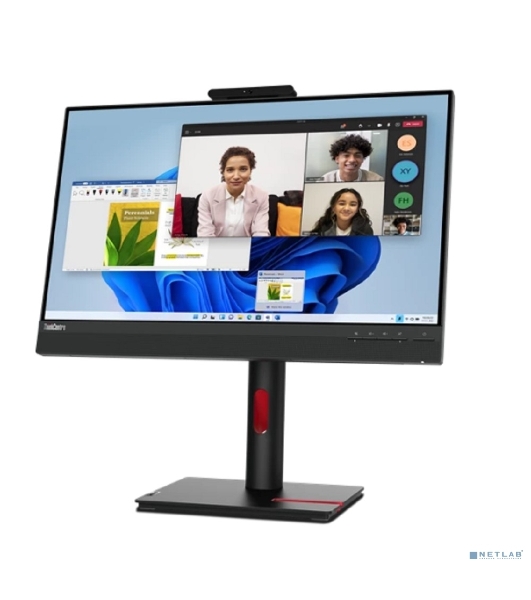 Монитор 24' Lenovo ThinkCentre TIO 24 Gen 5 IPS 1920x1080, 60 Гц, 6 мс, 16:9, 250 кд/м2, 1xHDMI, 1xDP, черный