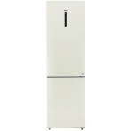 Холодильник Haier C4F640CCGU1 бежевый двухкамерный 285/115л морозилка снизу, No Frost, фото5