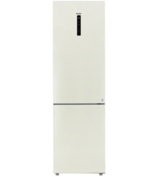 Холодильник Haier C4F640CCGU1 бежевый двухкамерный 285/115л морозилка снизу, No Frost