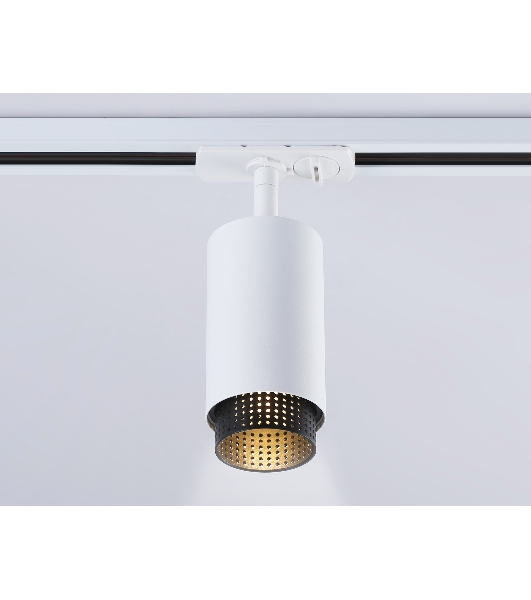 Трековый однофазный светильник Ambrella light GL5161 WH/BK белый/черный GU10 max 12W D60*190