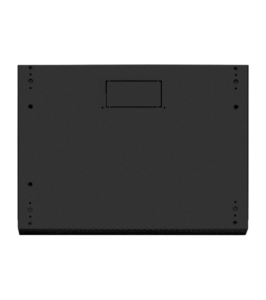 Шкаф телекоммуникационный 19' настенный 18U ExeGate EC-WM-18U.450.G.BLACK (19”, 18U, 600x450x901mm (ШхГхВ), передняя дверь закаленное стекло, съемные боковые панели, пыле- и влагозащита IP23, черный RAL 9004, 2 коробки)