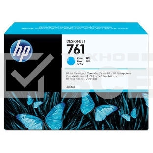 Картридж струйный HP №761 CM994A голубой для HP DJ T7100 (400мл)