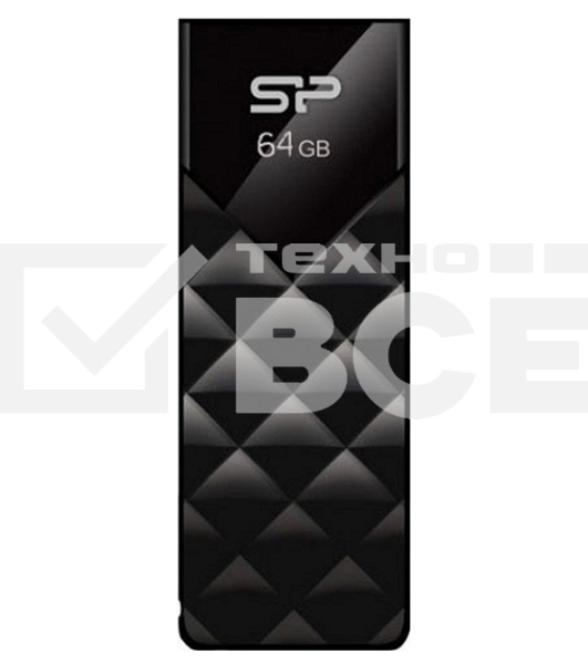 Флешка USB Silicon Power R/W USB Drive 64Gb Ultima U03 SP064GBUF2U03V1K USB2.0, Black