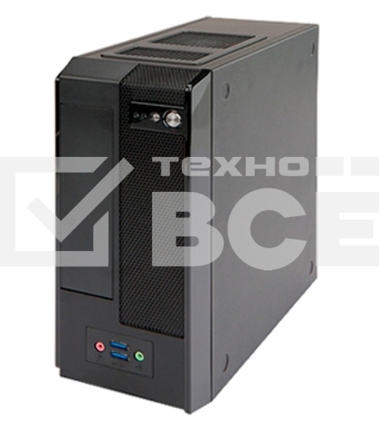 Компьютерный корпус INWIN BM677BL USB3.0 (Slim Chassis, Mini-ITX/Mini-DTX , 160W IP-AD160-2, USB3.0+Audio, черный) <6115718>