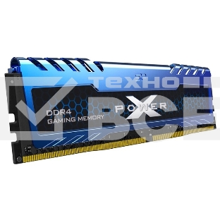 Оперативная память Silicon Power XPower Turbine, DDR4, 8GB (1x8GB), 3200MHz, CL16, с радиатором, синий/черный