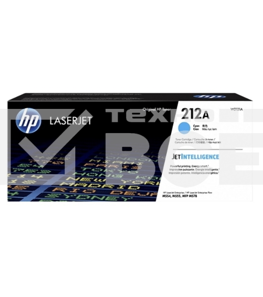 Картридж лазерный Cartridge HP 212A для CLJ Enterprise M554/M555/M578 , голубой ( 4 500 стр.)