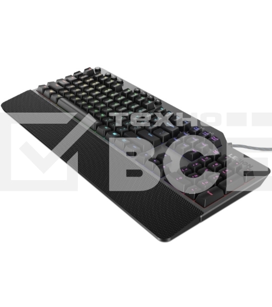 Клавиатура проводная Lenovo Legion K500 RGb механическая черный USB Multimedia for gamer LED (подставка для запястий)