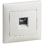 Legrand Legrand 774438 Розетка телефонная Valena RJ11 4 контакта 1 коннектор (белая), фото8
