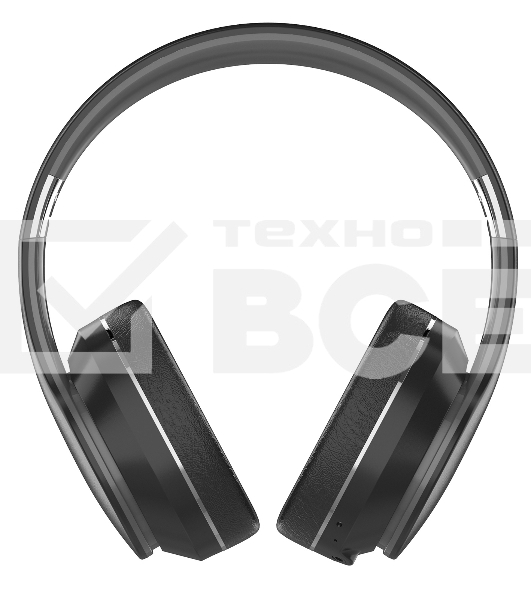 Гарнитура накладные Digma BT-19 ANC черный беспроводные bluetooth оголовье