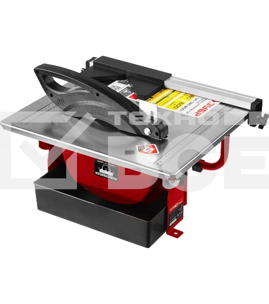 Электроплиткорез ЗУБР 'МАСТЕР' ЭП-180-600Н диск 180 мм, глубина реза 90°-34мм/45°-17мм, стол 330х360мм, 2950об/мин, 600Вт