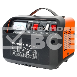 Устройство пуско-зарядное PATRIOT BCT-20 Boost 220В±15% 700Вт 12/24В зарядmax18А 48-220А/ч 6.2кг