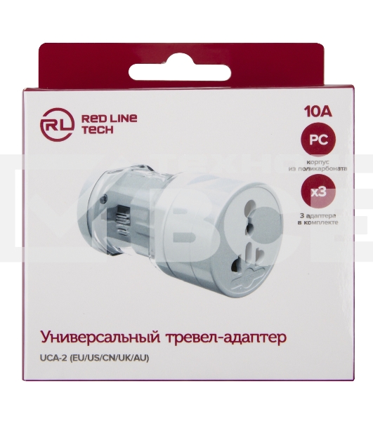 Сетевое зар./устр. Redline универсальное белый (УТ000026393)