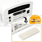 Сушилка для рук Puff 8807 1250Вт белый, фото6