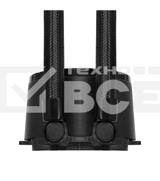 Система водяного охлаждения ExeGate BlackWater-240V2.PWM.RGB черный, 120 мм, алюминий, 2000 об/мин, 22 дБ, 4 pin, 220 Вт