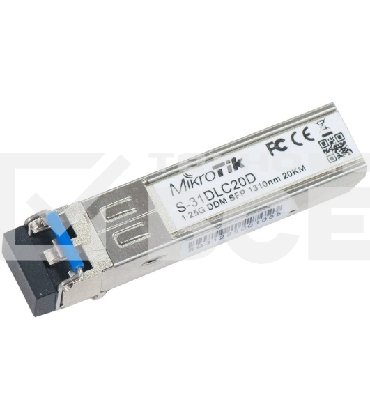 Трансивер Mikrotik S-31DLC20D SFP module 1.25G SM 20km 1310nm