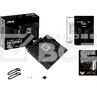 Материнская плата ASUS TUF GAMING B650M-E, AM5, AMD B650, 4xDDR5, 4xSATA, 2xM.2, 1xPCIe 4.0 x16, 2xPCIe x1, 2xDP, 1xHDMI, 1x 2.5Gb LAN, 1xUSB-A 3.2 Gen 2, 2xUSB-A 3.2 Gen 1, 4xUSB 2.0, 1xUSB-C 3.2 Gen 2, 3x3.5 мм, 7.1, mATX