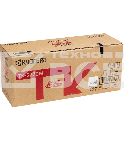 Картридж лазерный Kyocera TK-5270M (1T02TVBNL0) пурпурный для M6230cidn/M6630cidn/P6230cdn 6000 стр