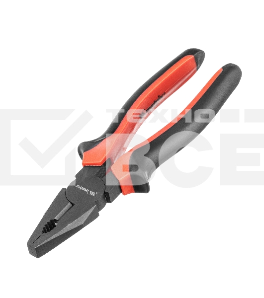 Плоскогубцы MATRIX Black Nickel, 200 мм, комбинированные, двухкомпонентные рукоятки 16983