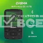 Плеер Hi-Fi Flash Digma Z5 BT 16Gb черный/1.54'/FM/microSD/microSDHC/clip, фото 1