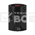 Линейно-интерактивный ИБП ДКС серии Info PDU, 800 ВА/480 Вт, 1/1, 6xSchuko, USB для зарядки (2), USB + RJ11, 1x8Aч, фото3