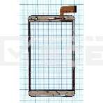 Сенсорное стекло (тачскрин) DEXP Ursus N570 черное, фото 1