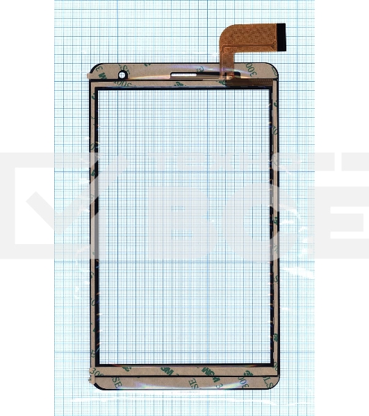 Сенсорное стекло (тачскрин) DEXP Ursus N570 черное