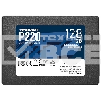 Накопитель SSD Patriot P220, 128GB, SATA III, 2.5