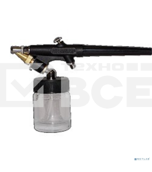 Аэрограф FUBAG AGS22/0.5 110101 с двумя сменными бачками (11л/мин 2 бар 2х22 мл 0.5 мм) + набор кейс