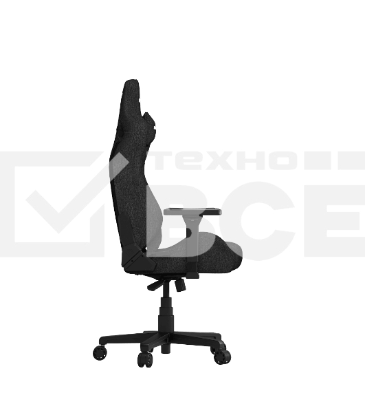 Кресло игровое Anda Seat Kaiser Frontier, цвет черный, размер M (90кг), материал ткань (модель AD12)