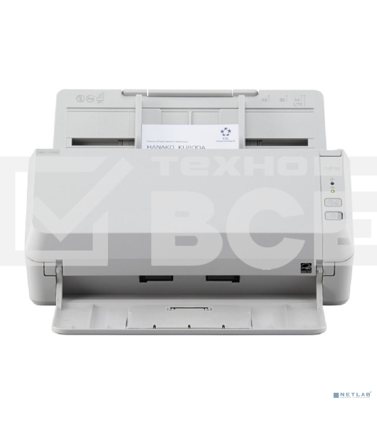 Сканер Fujitsu/Ricoh SP-1130N (PA03811-B021), (А4, 30/60 стр. в мин. двусторонний, ADF 50 листов), белый