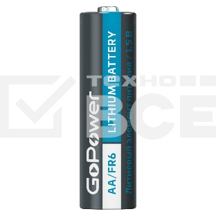 Батарейка GoPower FR6 AA BL2 Lithium 1.5V  (2 шт.)