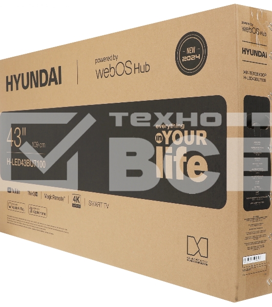 Телевизор Hyundai 43