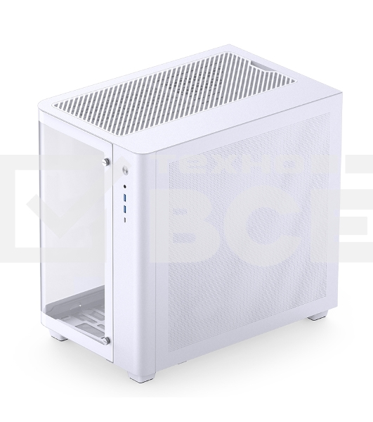 Корпус без блока питания Корпус JONSBO TK-3 White ATX без БП, mini-ITX, micro-ATX, белый