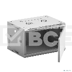Шкаф телекоммуникационный настенный NEOMAX 6U (600х350), металлическая дверь, замок-ключ (3 шт), разборный, цвет серый (1 коробка) NCB-WM6U-6035MK3-100-GY, фото5
