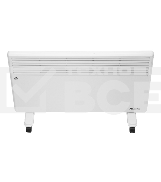Конвектор электрический MTX CH-2000, белый, 2000 Вт, 25 м2, термостат